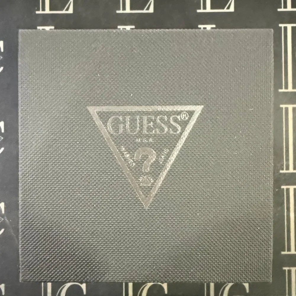 NIB Guess Phoenix J Balvin White Dial Transparent Silicone Strap Watch